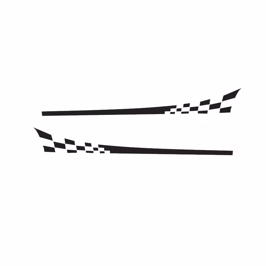 برچسب بدنه خودرو طرح دکال کد 49