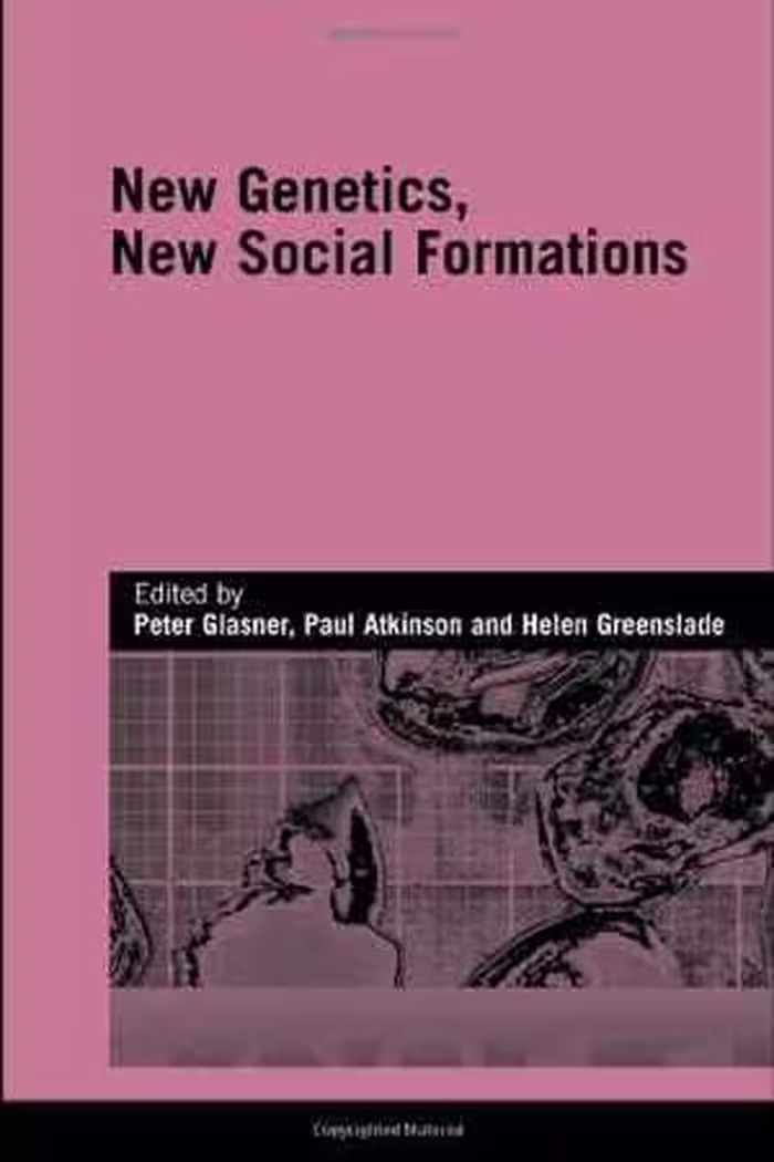 [PDF] دانلود کتاب New Genetics, New Social Formation, 2006