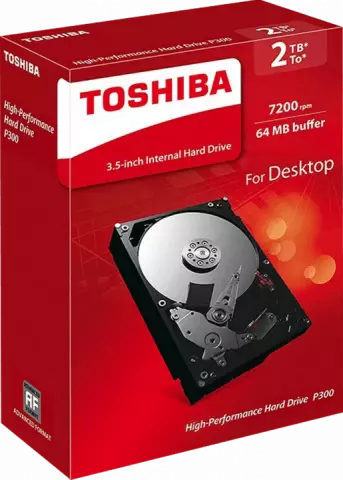 هارد اینترنال 2 ترابایت Toshiba مدل HIGH PERFORMANCE P300