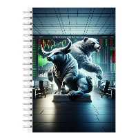 دفتر ژورنال نویسی 100 برگ مدل ترید کد 002 | چاوه