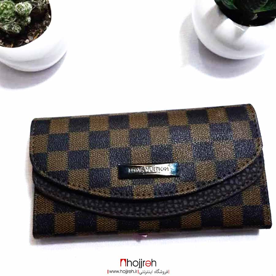 اطلاعات ، قیمت و خرید کیف پول طرح شطرنجی کد LM24