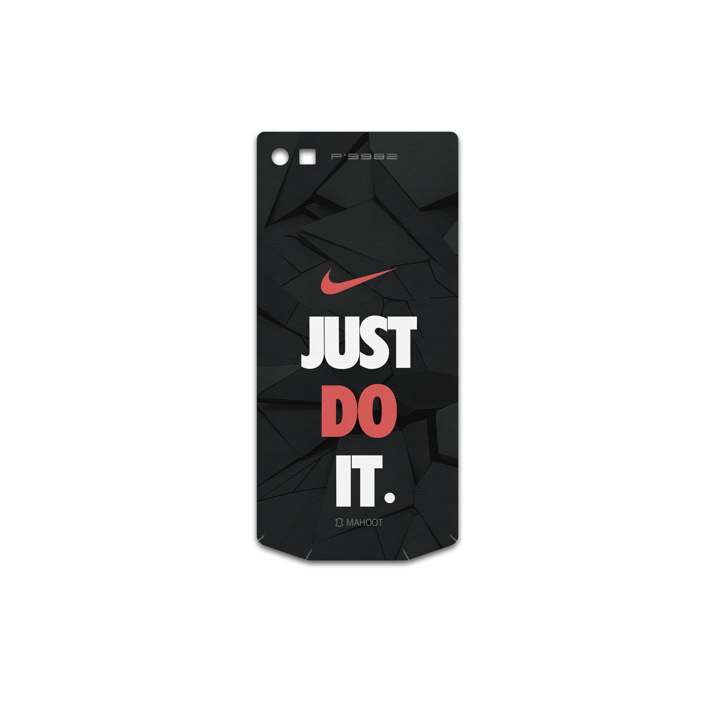 برچسب پوششی ماهوت مدل NK مناسب برای گوشی موبایل بلک بری Porsche Design P9982