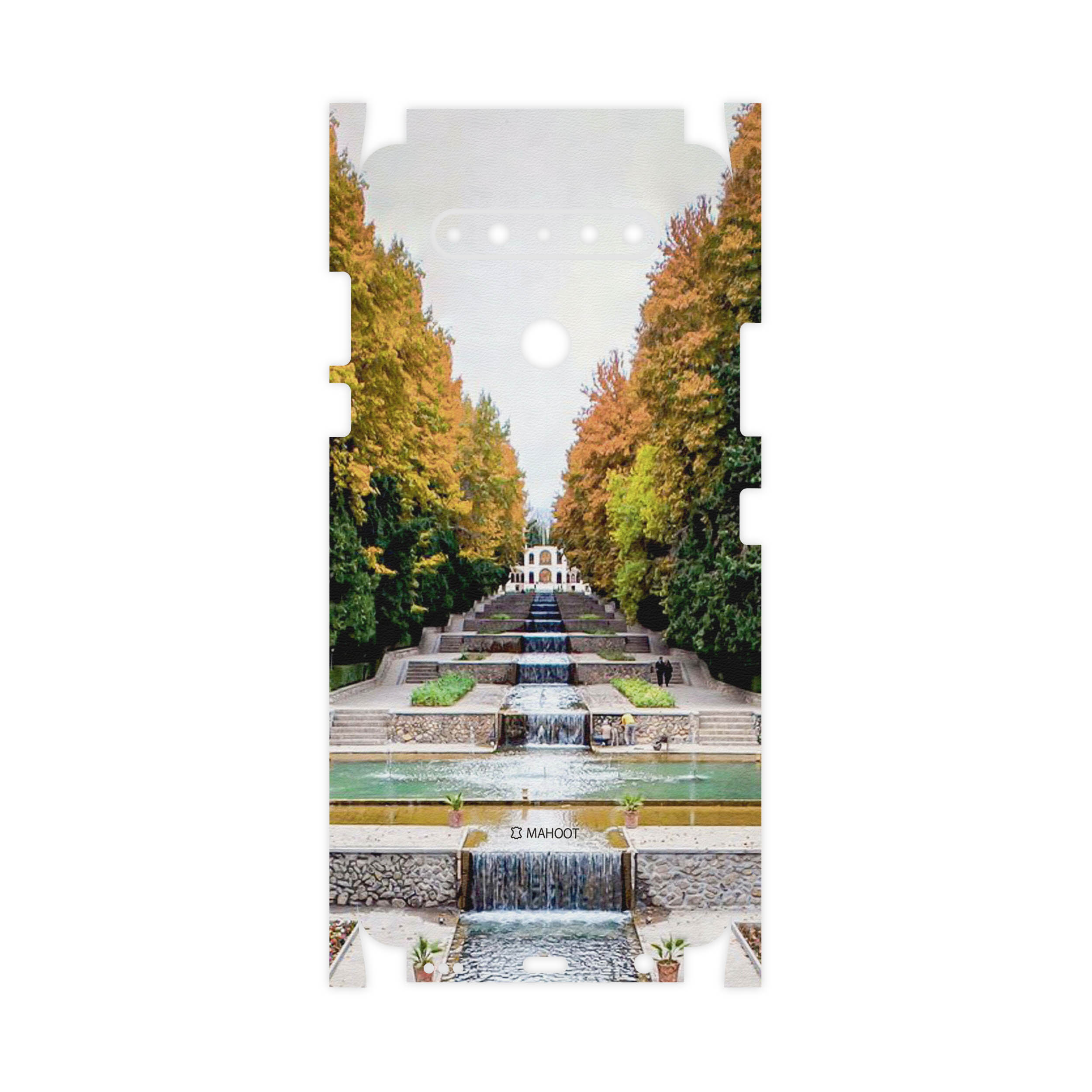 برچسب پوششی ماهوت مدل SHAHZADEH-Garden-FullSkin مناسب برای گوشی موبایل ال جی K51S