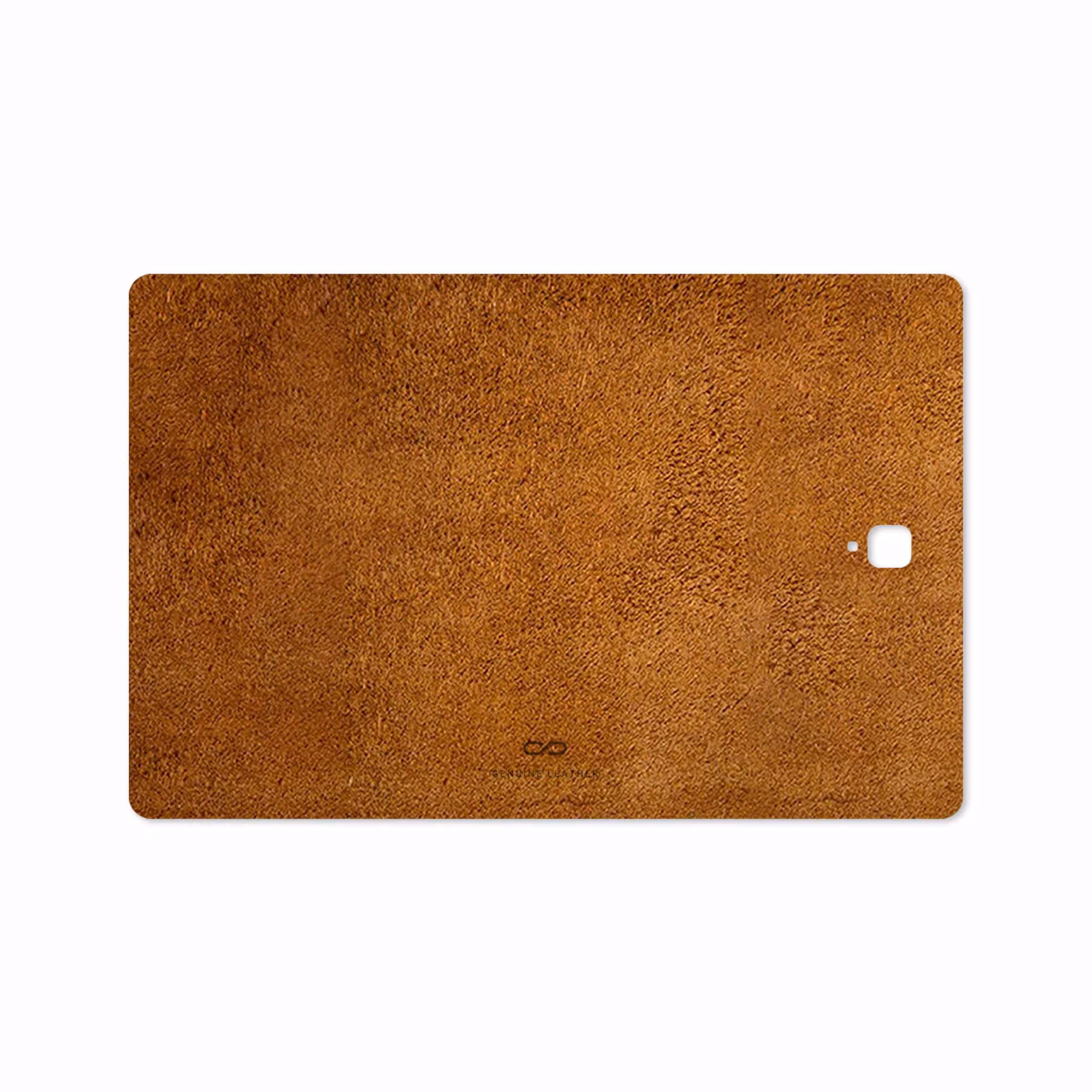 برچسب پوششی ماهوت مدل Brown-Chamois-Leather مناسب برای تبلت سامسونگ Galaxy Tab S4 10.5 2018 T830