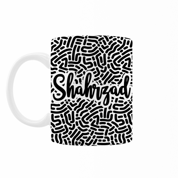 ماگ رژارت مدل اسم شهرزاد