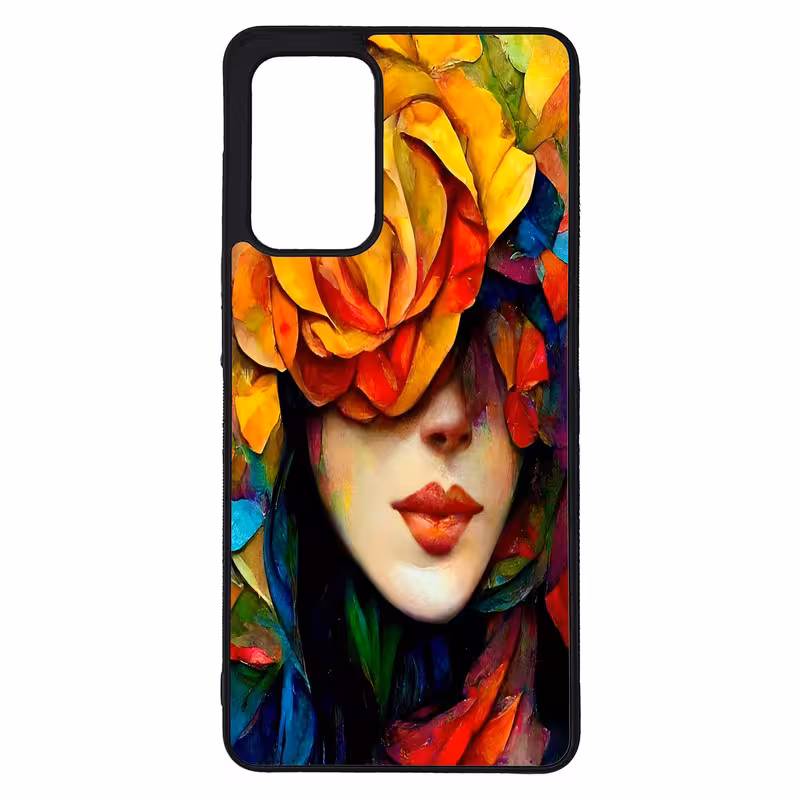 کاور طرح نقاشی چهره کد G-043 مناسب برای گوشی موبایل سامسونگ Galaxy A72 / A72 5G | دیجی قاب دونی