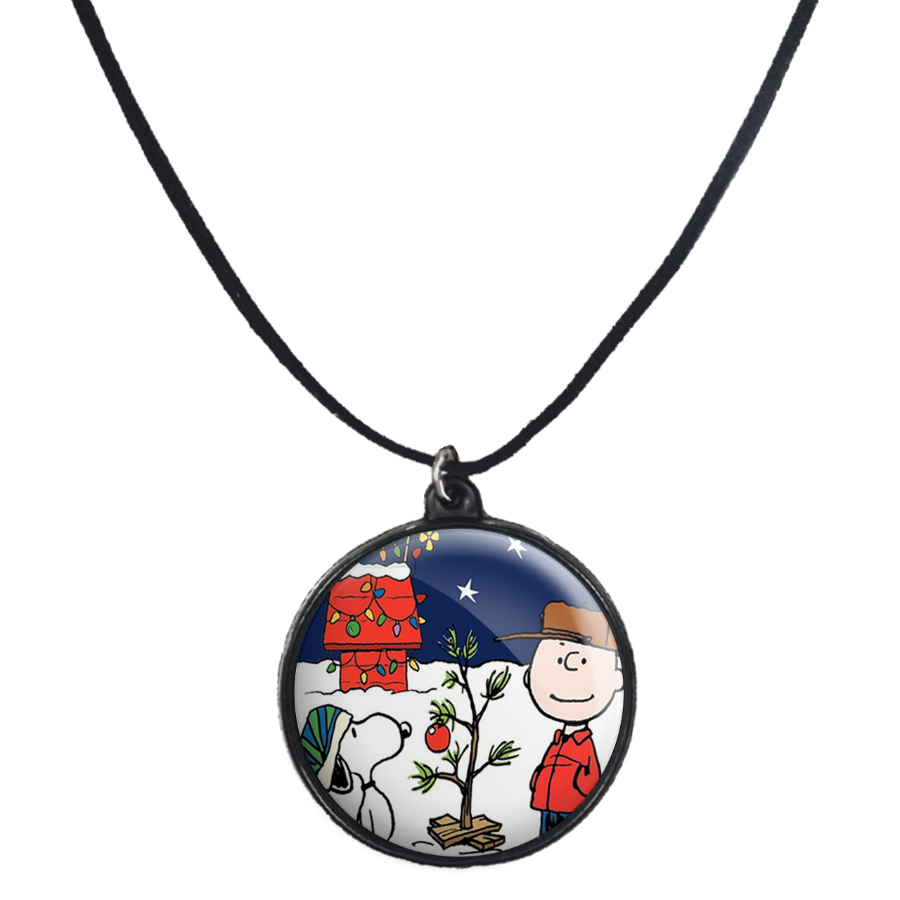 گردنبند پرمانه طرح اسنوپی کد pmb.14608