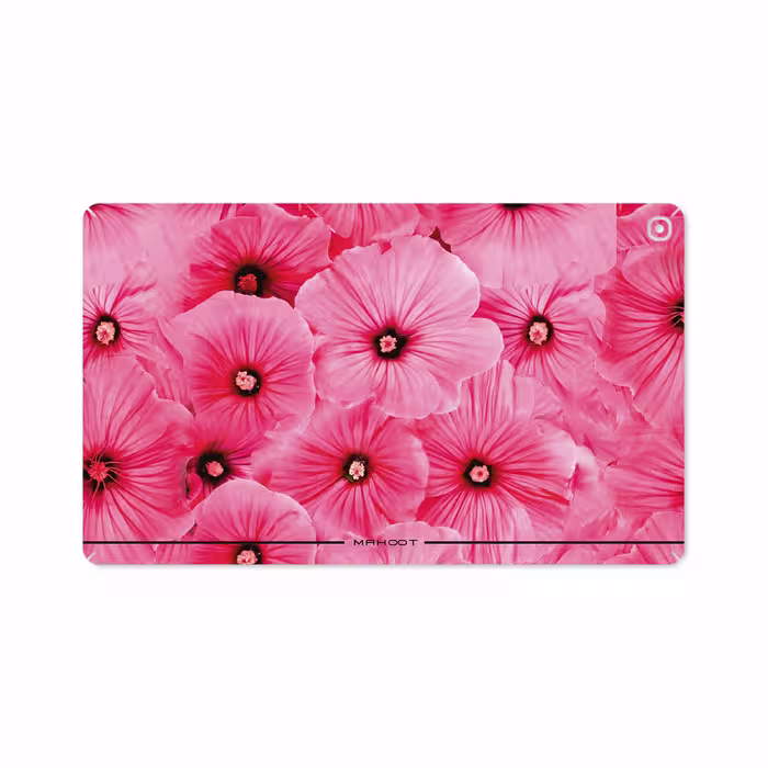 برچسب پوششی ماهوت مدل Pink-Flower مناسب برای تبلت سامسونگ Galaxy Tab A 10.1 2019 T515