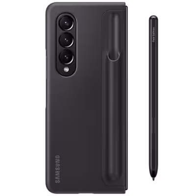 کاور سامسونگ مدل Standing مناسب برای گوشی موبایل سامسونگ Galaxy Z Fold 4 به همراه قلم