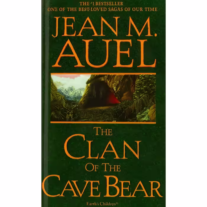کتاب زبان اصلی The Clan of the Cave Bear اثر Jean M Auel انتشارات Paw Prints