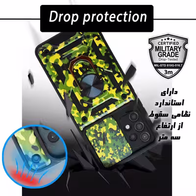 کاور گاردتک مدل Dcamp Army مناسب برای گوشی موبایل سامسونگ Galaxy A33
