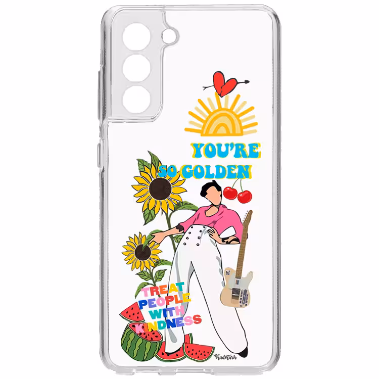 کاور طرح Harry Style مناسب برای گوشی موبایل سامسونگ Galaxy S21 Fe 
