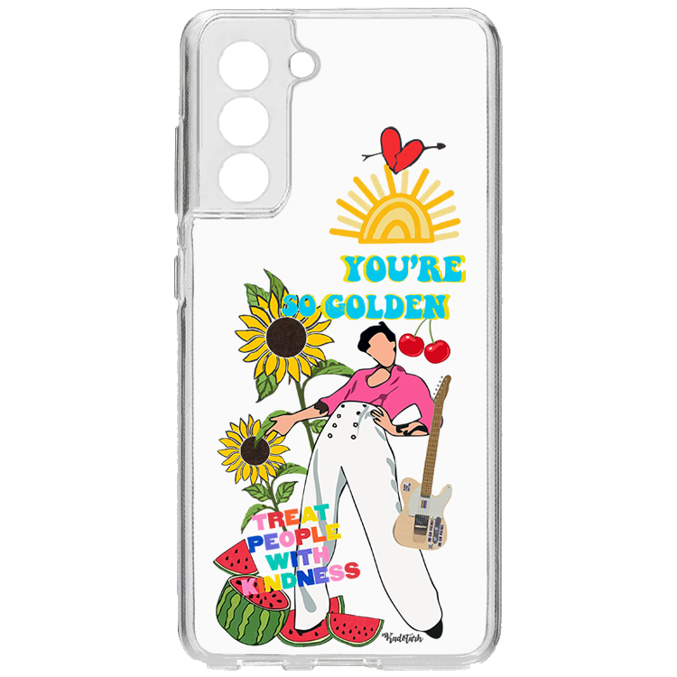 کاور طرح Harry Style مناسب برای گوشی موبایل سامسونگ Galaxy S21 Fe 