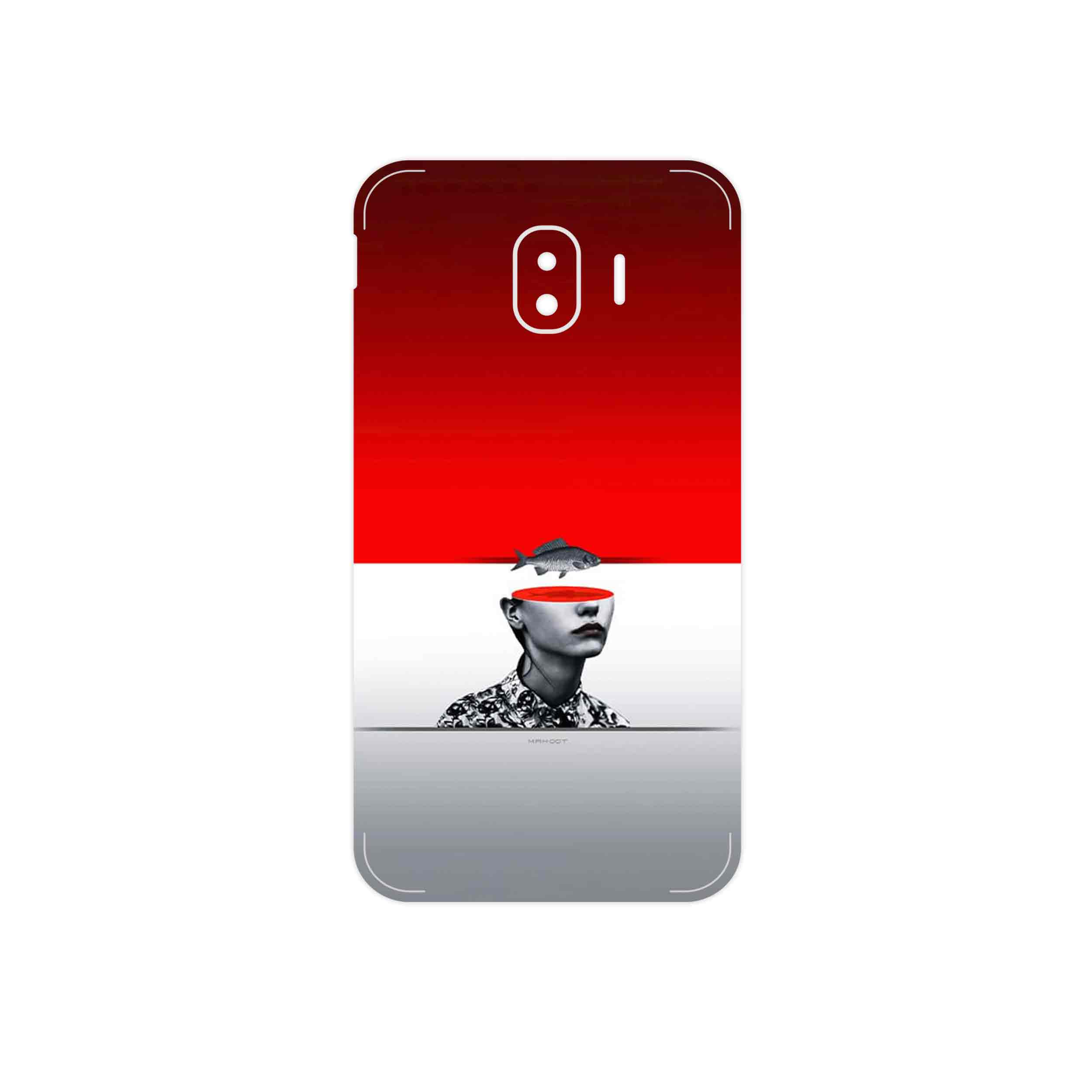 برچسب پوششی ماهوت مدل Collage of surreal Portrait of Women 1 مناسب برای گوشی موبایل سامسونگ Galaxy J2 Pro 2018