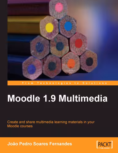 خرید و دانلود نسخه کامل کتاب Moodle 1.9 Multimedia