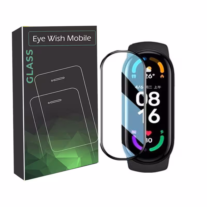 محافظ صفحه نمایش آی ویش مدل pmma مناسب برای ساعت هوشمند شیائومی Mi Band 6 | کالا برتری