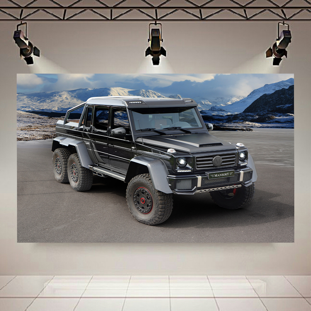 تابلو شاسی طرح ماشین مدل مرسدس بنز G-class منصوری کد AR5900