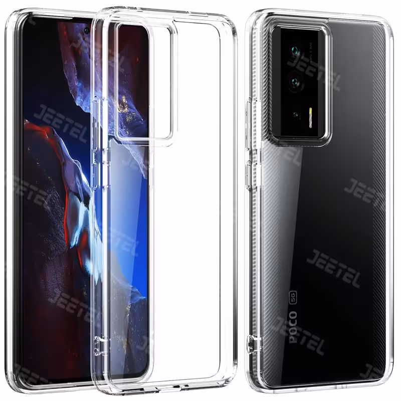 قاب گوشی ژله ای شفاف طرح Slim مناسب برای Xiaomi Poco F5 Pro