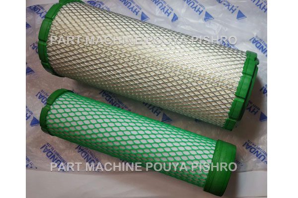 فیلتر هواکش دوقلو هیوندای سه تن دیزل دوگانه اصلی
