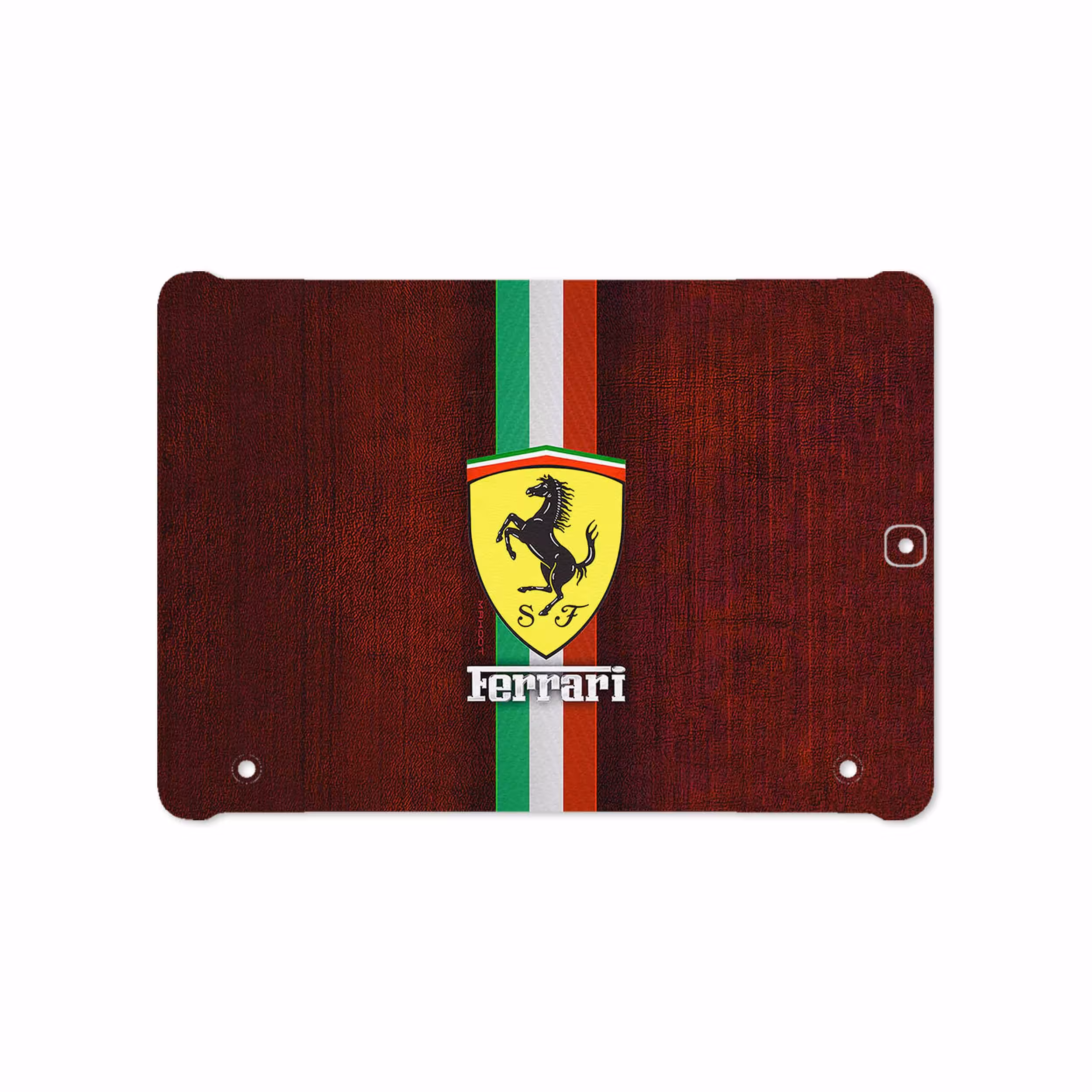 برچسب پوششی ماهوت مدل Ferrari مناسب برای تبلت سامسونگ Galaxy Tab S2 9.7 2015 T815