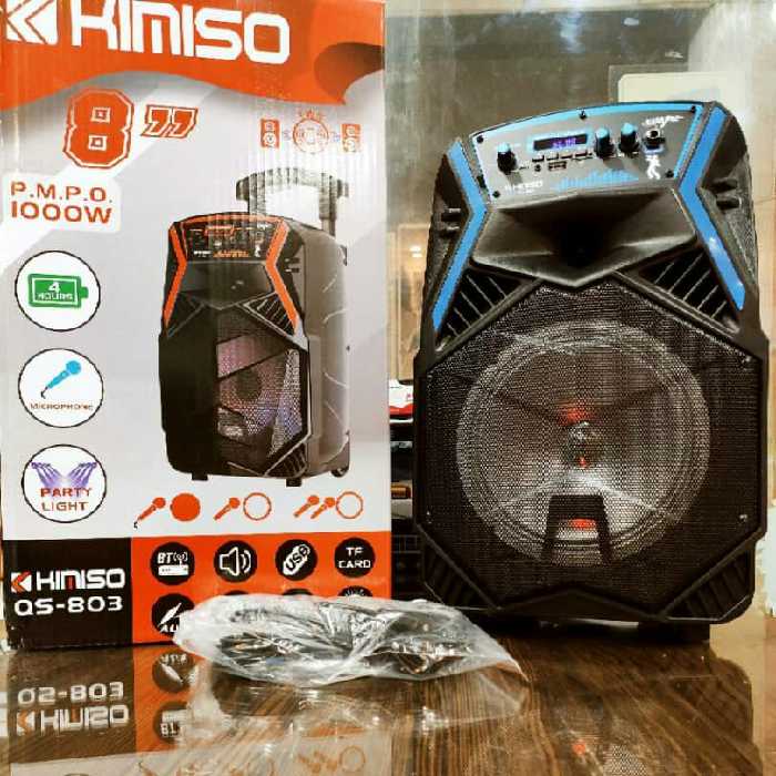 اسپیکر چمدونی کیمیسو (میکروفون و کنترل)