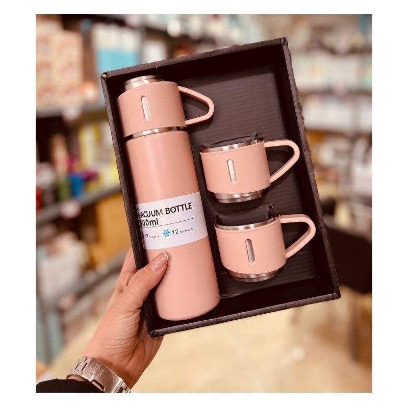 فلاسک چای و فنجان