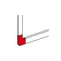 گوشه تخت ترانکینگ 50*80 اورجینال لگراند با پارت نامبر 10767