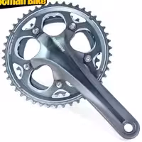 طبق قامه دوچرخه شیمانو CX70 ضریب 46x36 دندانه ساخت ژاپن Shimano FC-CX70 46x36T 10 Speed Made in Japan - آسمان دوچرخ