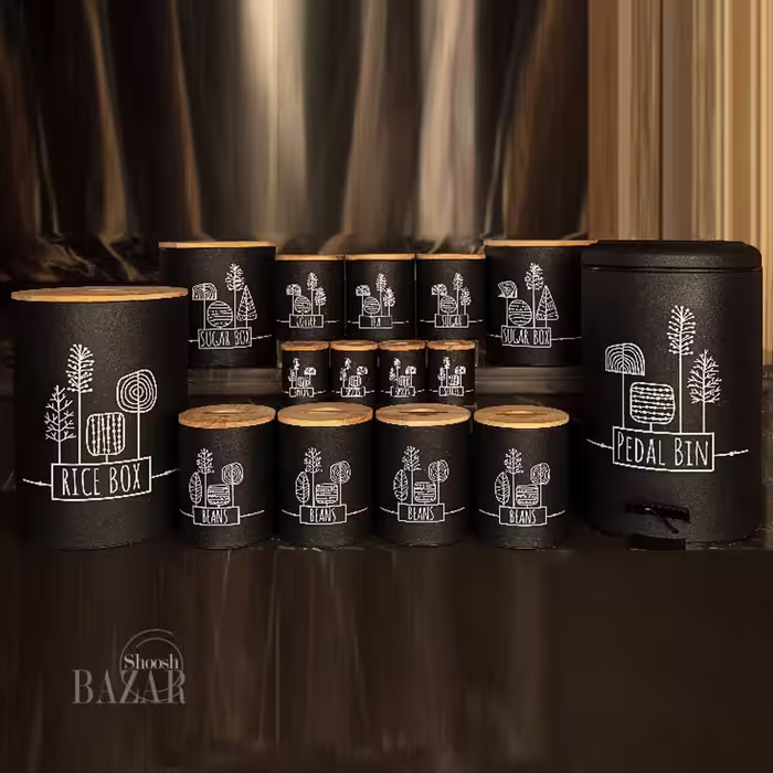 سرویس آشپزخانه بی وی کی درب چوبی طرح fancy کد 853661