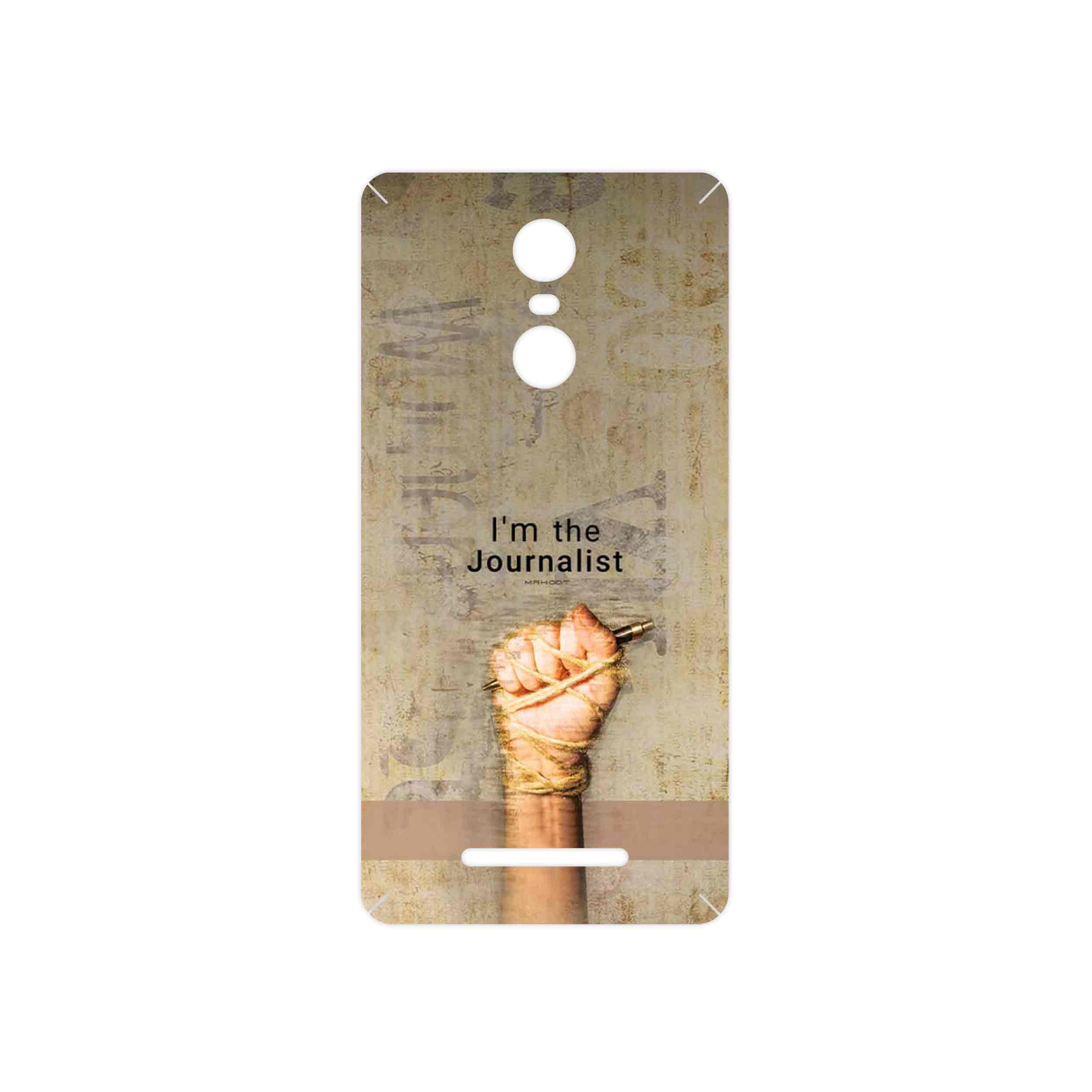 برچسب پوششی ماهوت مدل Journalist مناسب برای گوشی موبایل شیائومی Redmi Note 3