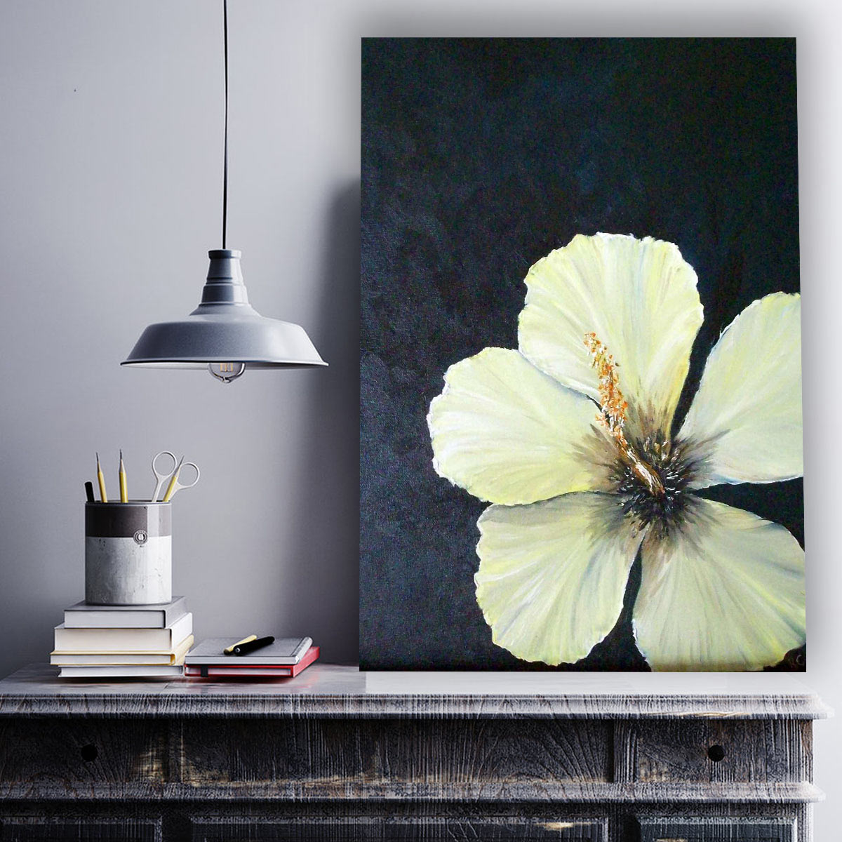 تابلو شاسی گالری استاربوی طرح گل مدل Amazing 356