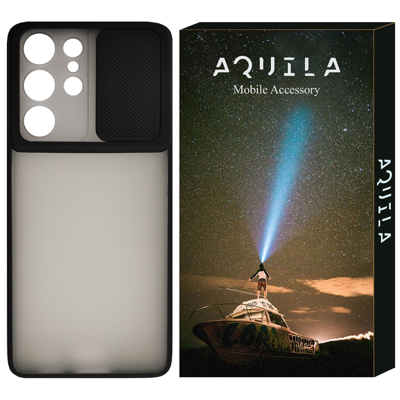 کاور آکوییلا مدل LNZ مناسب برای گوشی موبایل سامسونگ Galaxy S21 Ultra