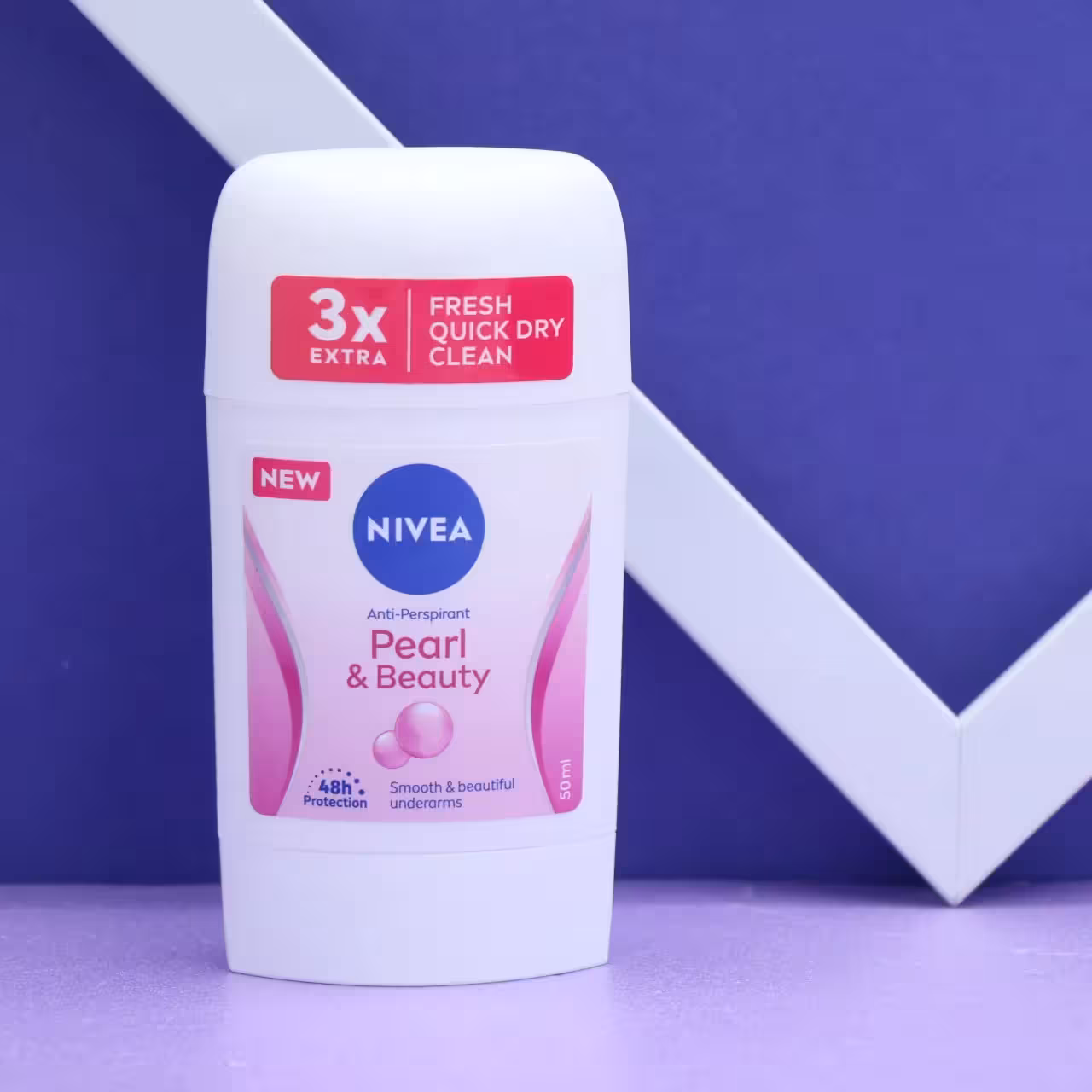 مام صابونی نیوا NIVEA Pearl &amp; Beauty حجم 50میل 91574