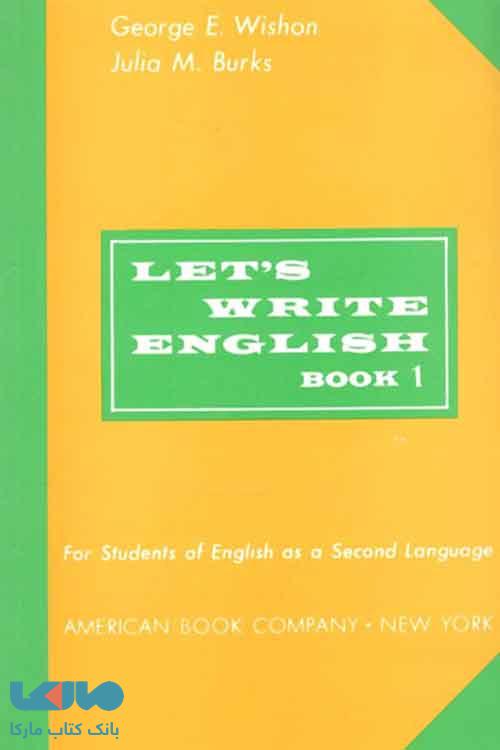 Lets Write English 1
