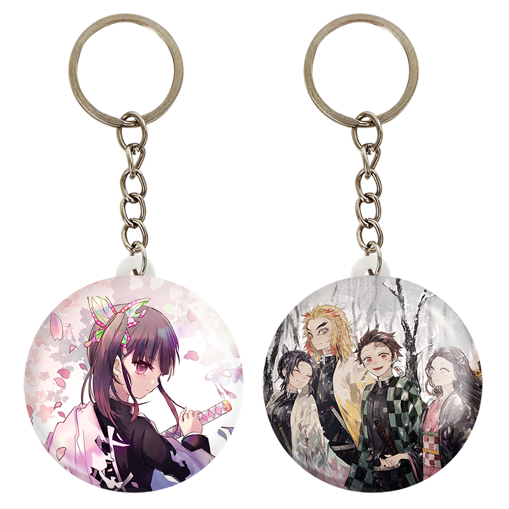 جاکلیدی خندالو مدل زوکو و تانیجرو و رنگوکو و شینوبو انیمه شیطان کش کد 1148611484مجموعه 2 عددی