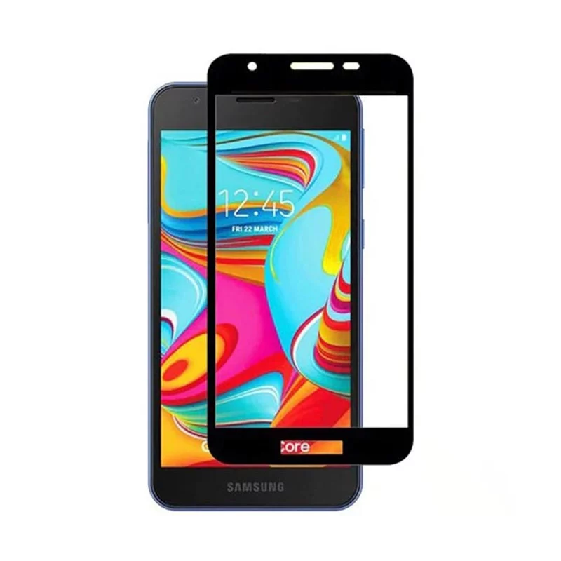 گلس تمام صفحه Full screen protector مناسب برای گوشی موبایل سامسونگ Galaxy A2 Core