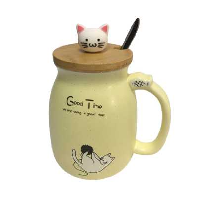 ماگ طرح گربه مدل M-Cat-03