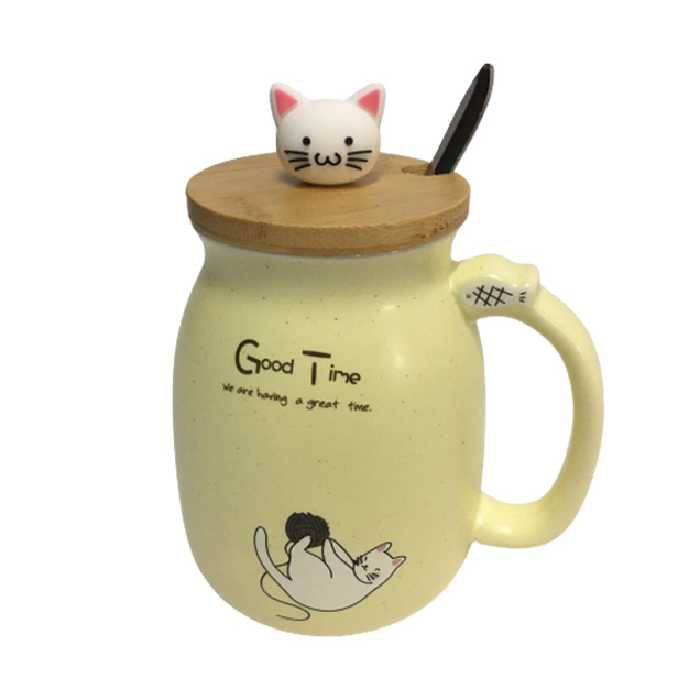 ماگ طرح گربه مدل M-Cat-03