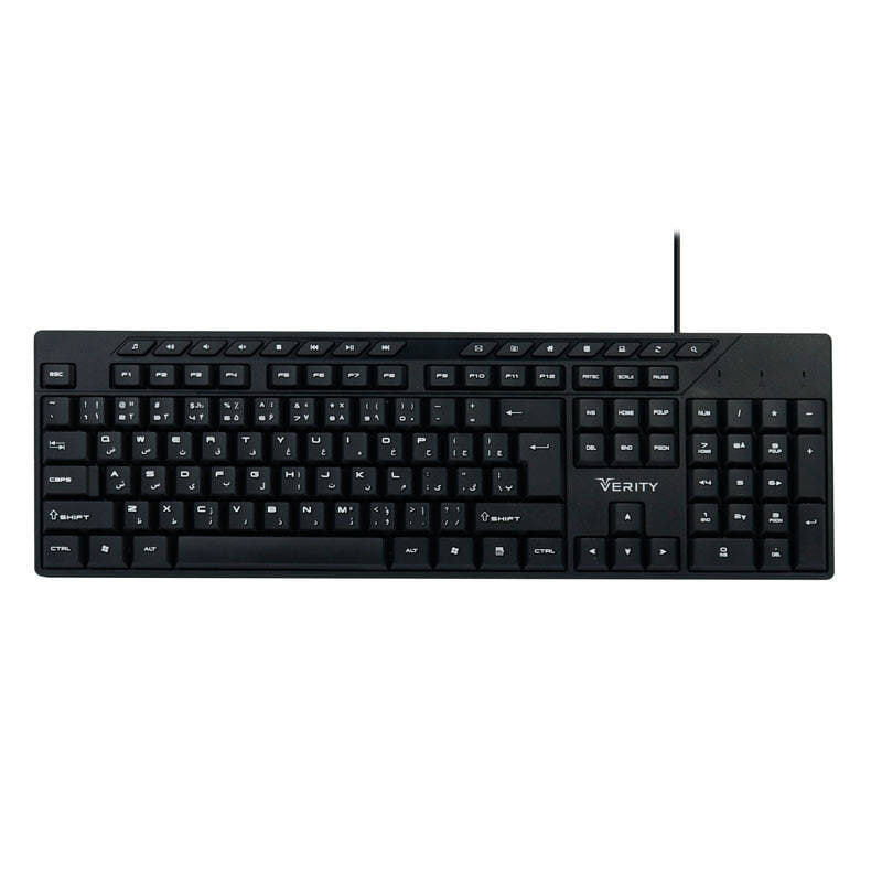 كيبورد سيم دار VERITY V-KB6123 - یاسین کامپیوتر