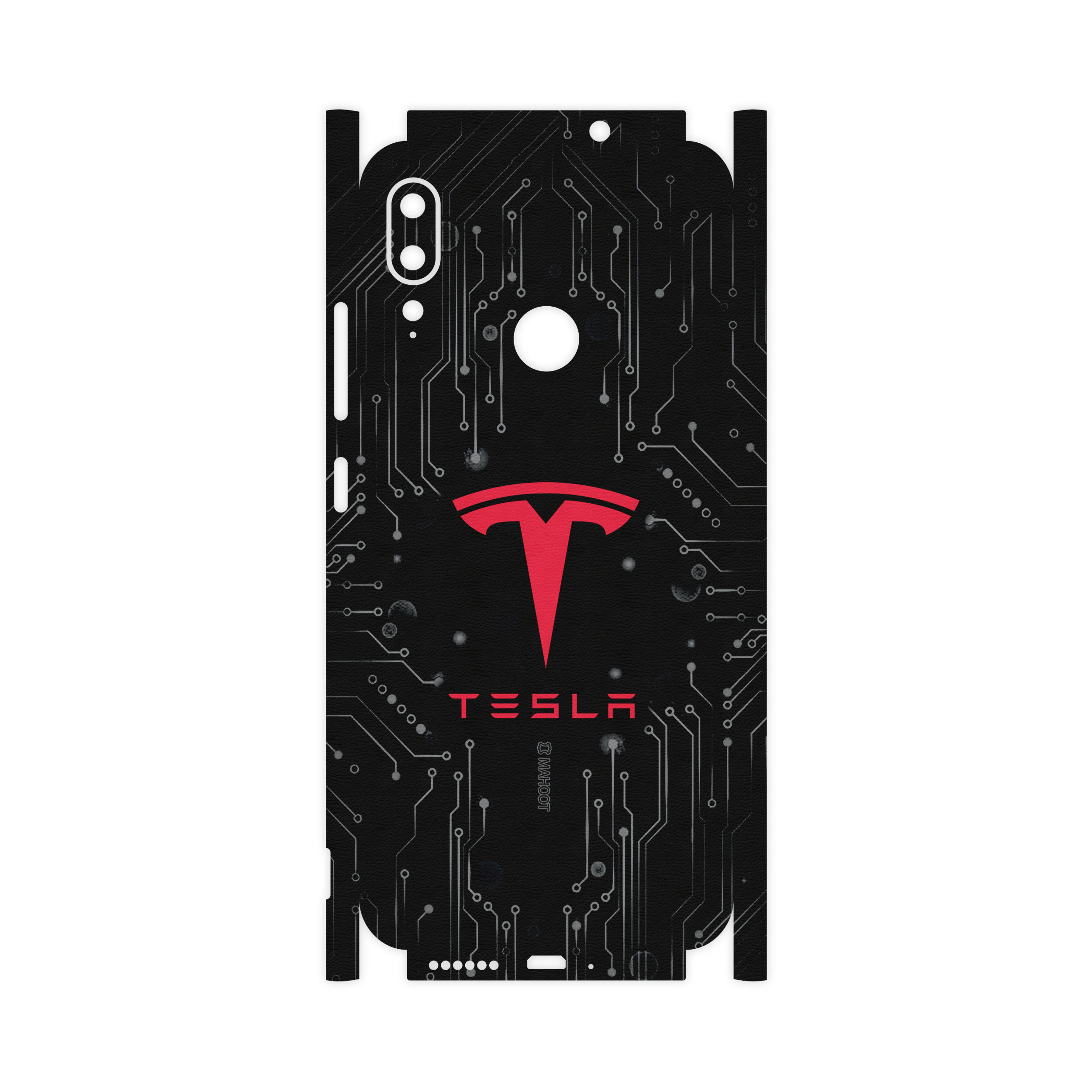 برچسب پوششی ماهوت مدل TESLA-Motors-FullSkin مناسب برای گوشی موبایل موتورولا Moto E6 Plus