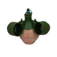 ست 3 تکه کوزه و لیوان سفالی مدل گرد کد 22