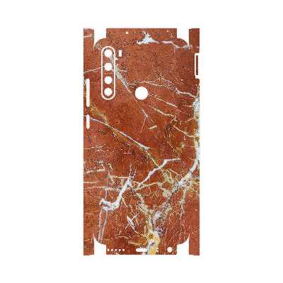 برچسب پوششی ماهوت مدل Red Marble-FullSkin مناسب برای گوشی موبایل شیائومی Redmi Note 8