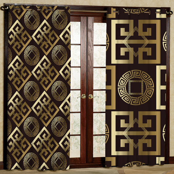 پرده مدل پانچی کد 6560 سایز 280x140 سانتی متر