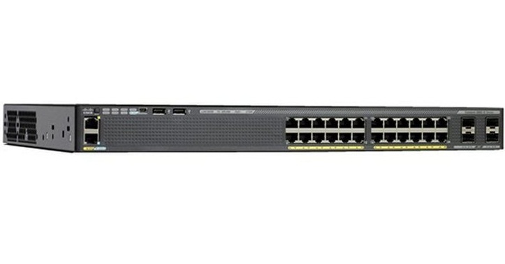 سوئیچ ریفر 24 پورت مدیریتی سیسکو مدل WS-C2960X-24PS-L