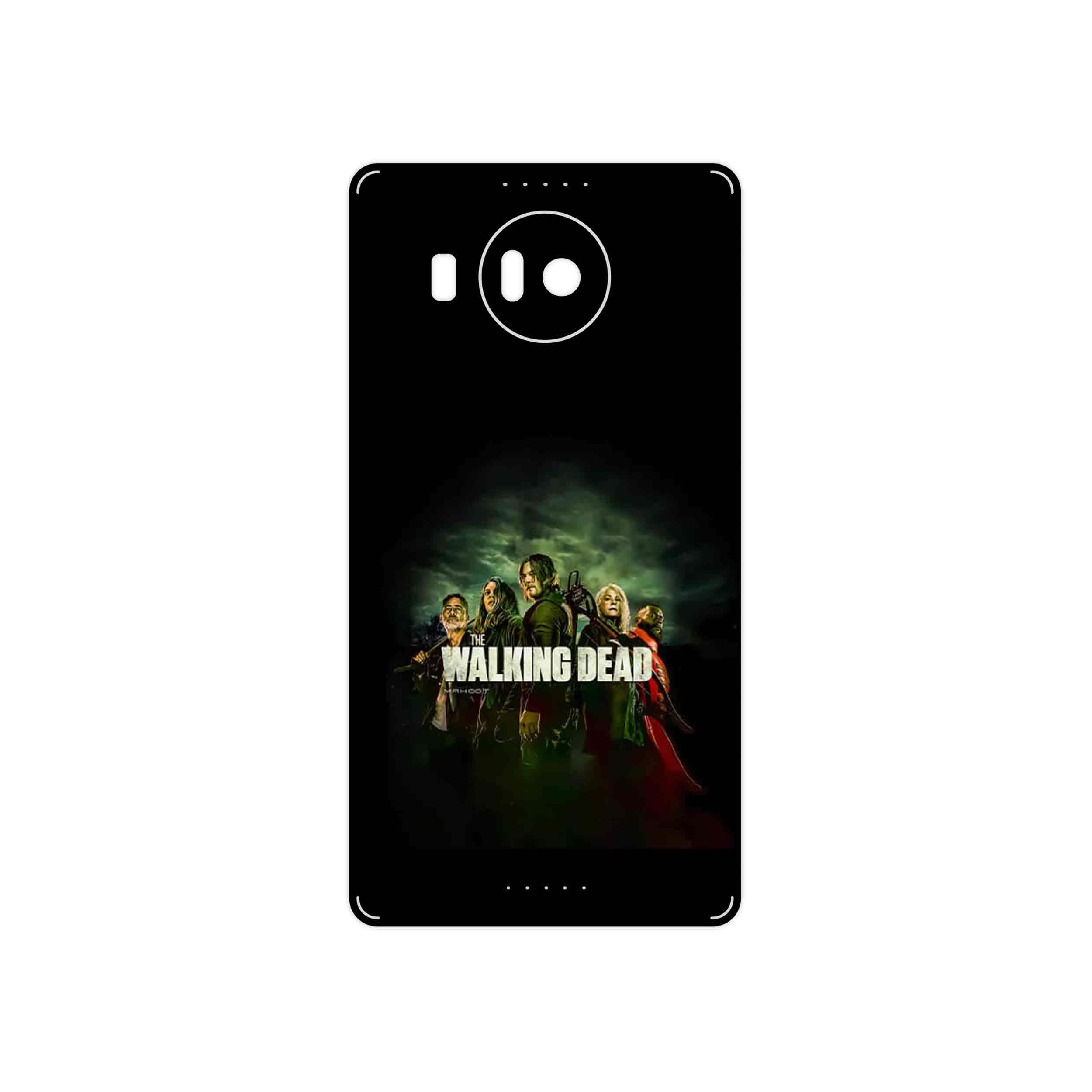 برچسب پوششی ماهوت مدل WALKING DEAD مناسب برای گوشی موبایل مایکروسافت Lumia 950 XL