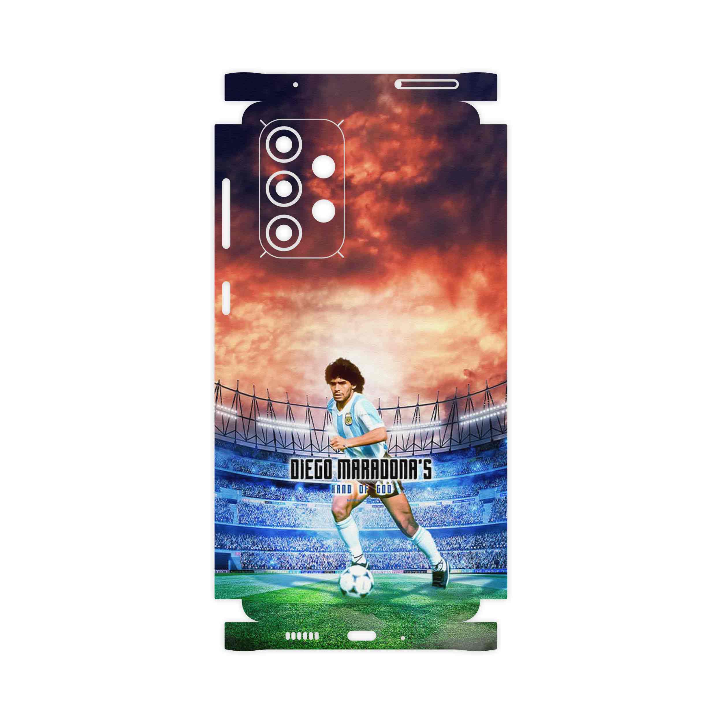 برچسب پوششی ماهوت مدل Diego Maradona-FullSkin مناسب برای گوشی موبایل سامسونگ Galaxy A33 5G