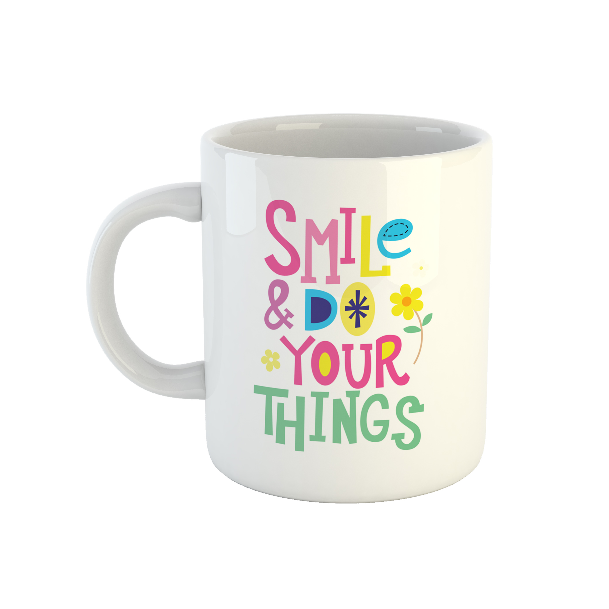 ماگ طرح لبخند بزن