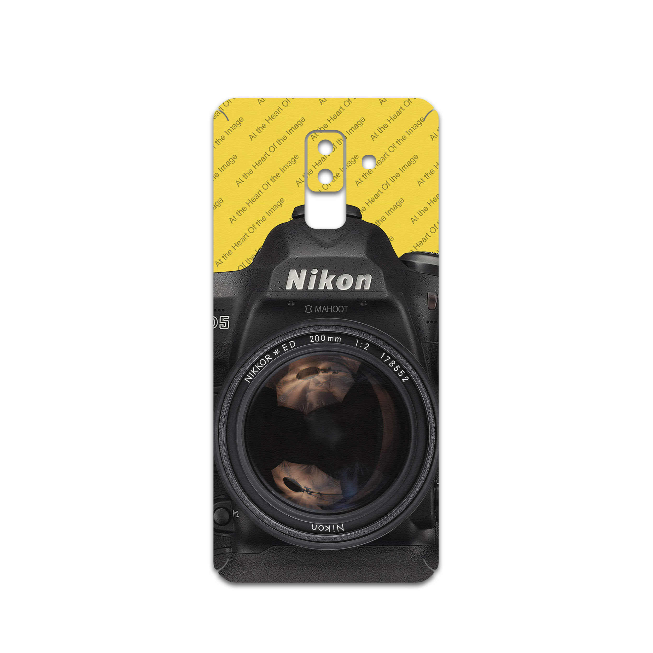 برچسب پوششی ماهوت مدل Nkn مناسب برای گوشی موبایل سامسونگ Galaxy A6 Plus 2018