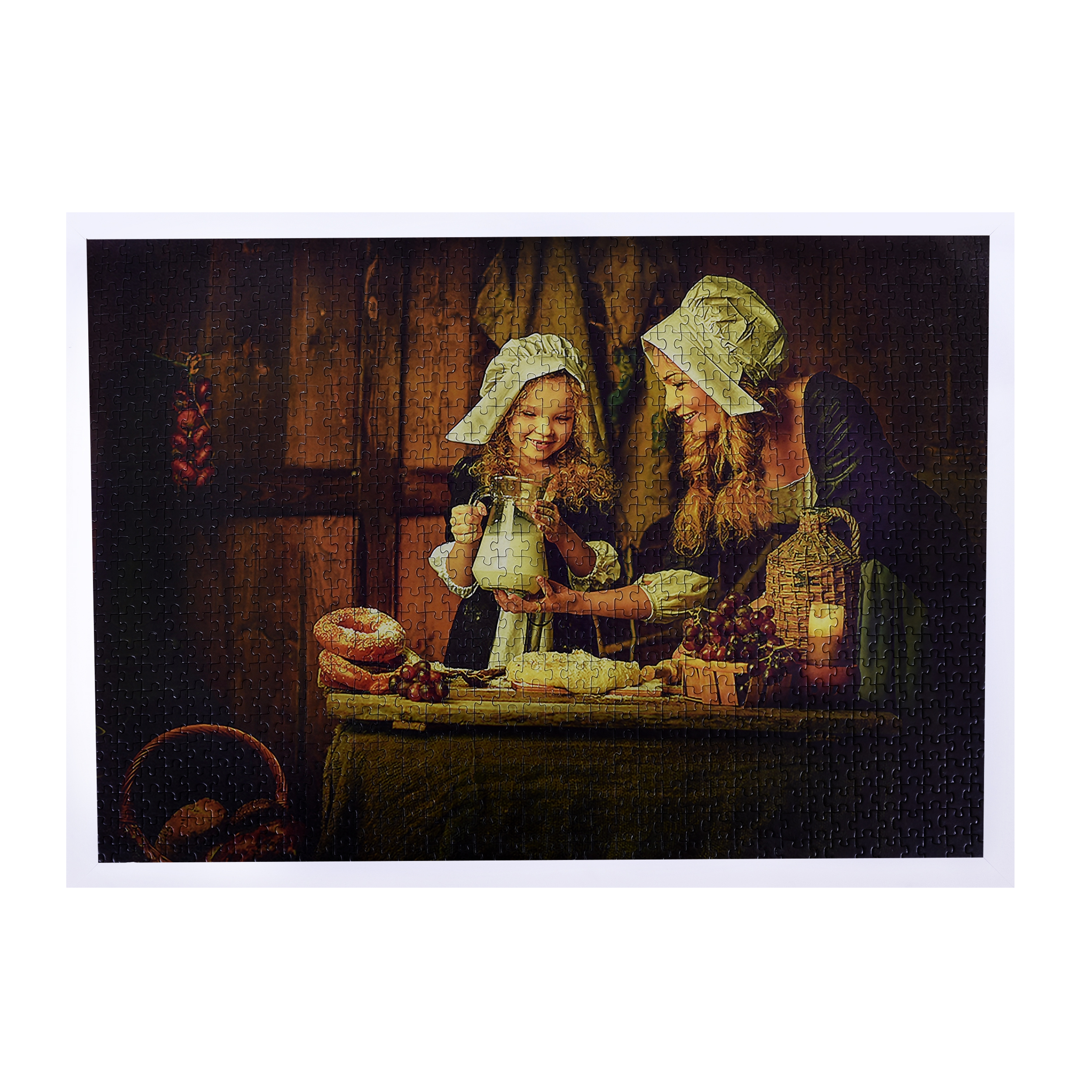 تابلو پازل طرح مادر و دختر آشپز