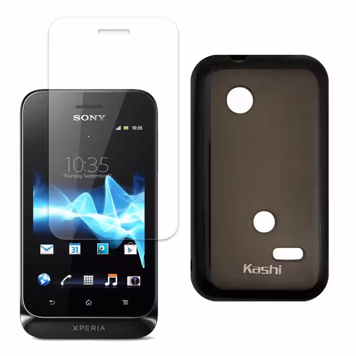 کاور کاشی کد M28C مناسب برای گوشی موبایل سونی Xperia Tipo / ST21i به همراه محافظ صفحه نمایش